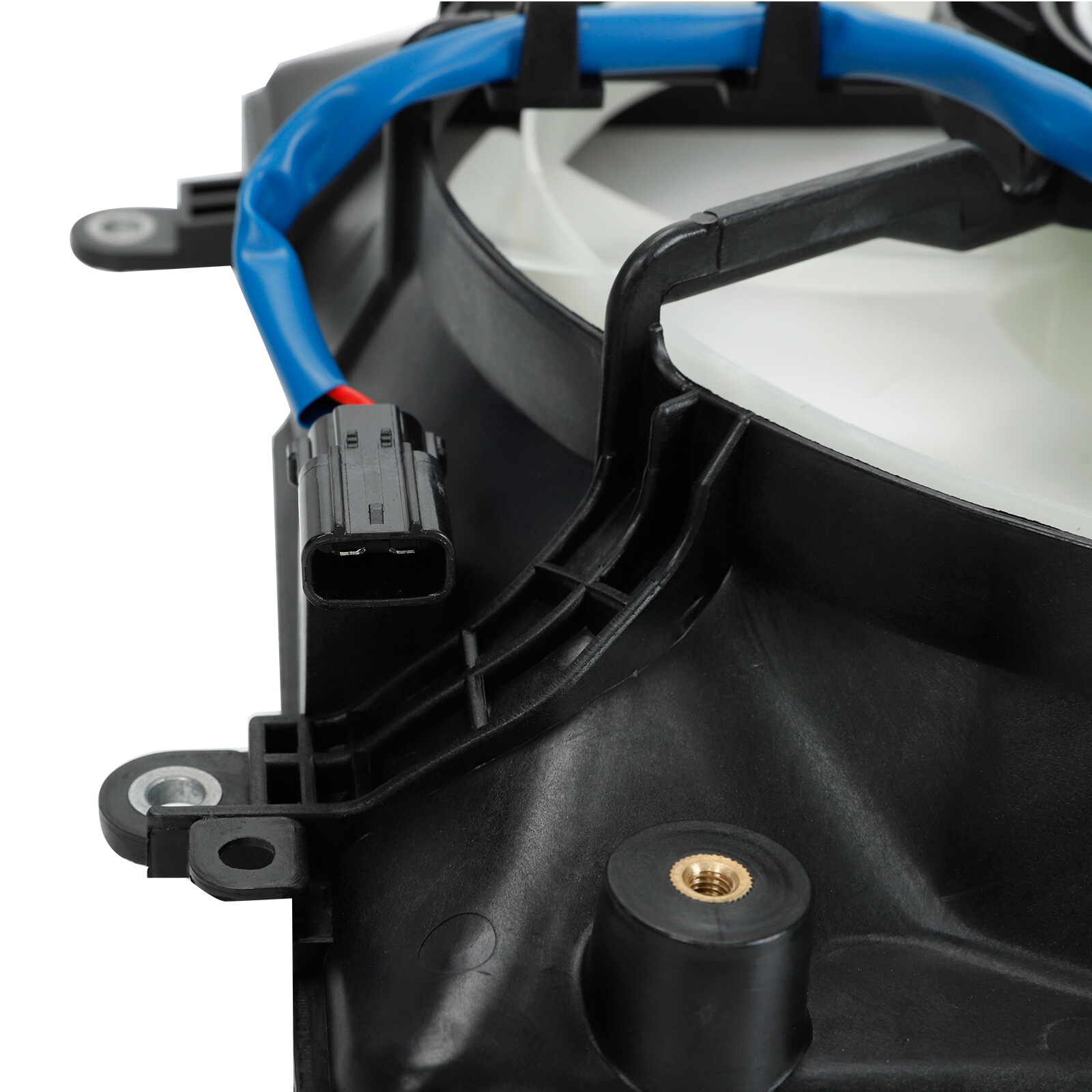 2PCS AC Condenser Radiator Cooling Fan For 2012-2015 Honda Civic 2013-2017 Acura