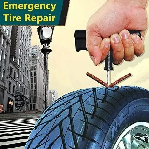 68pc Tire Repair Kit DIY Flat Tire Repair Car Truck Motorcycle Home Plug Patch