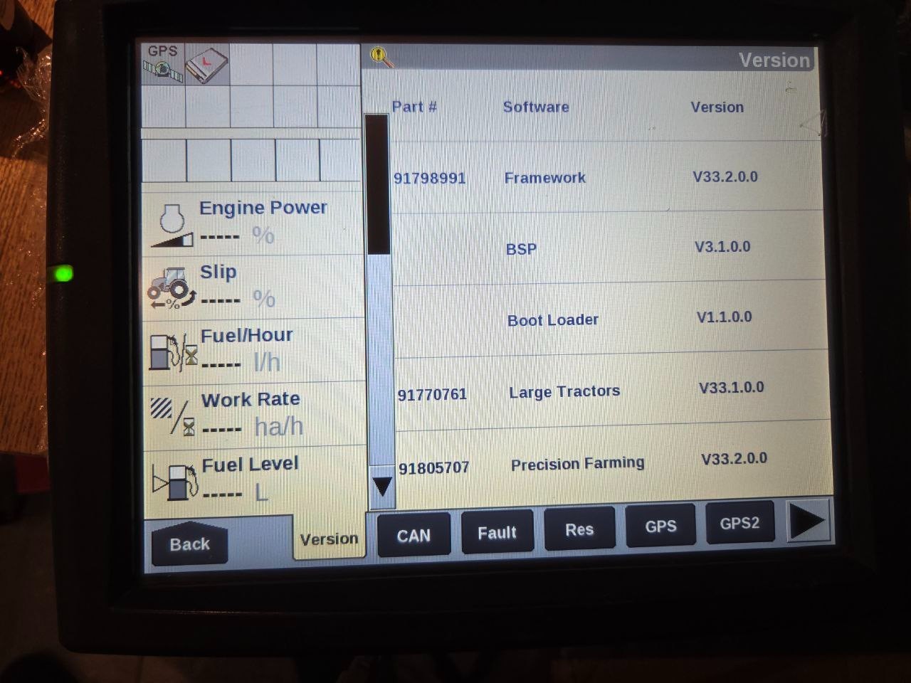 Display Pro700 Intelli Veiw IV Fred2 Pn 47932860 CNH Case & New Holland