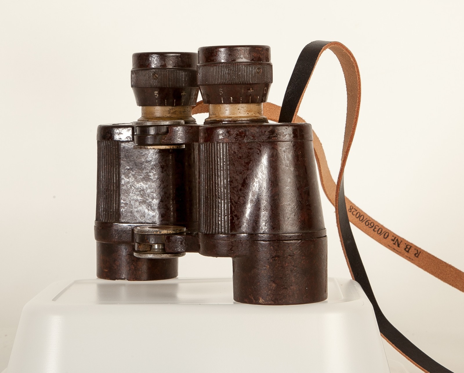 WWII German Binoculars CXN BAKELITE 6x30 Dienstglas SUPER RARE READ DESCRIPTION!