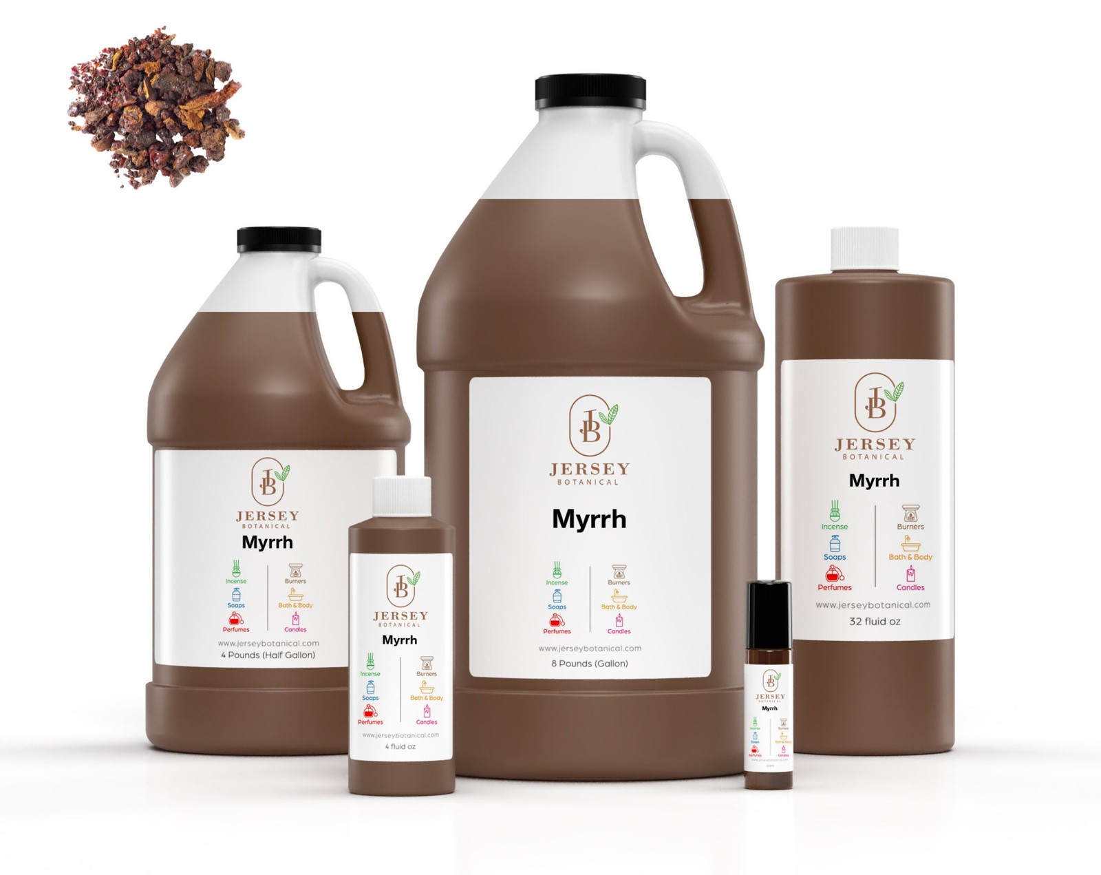 Myrrh Fragrance Oils For Candle, Soap Making Incense 100% Pure Bulk