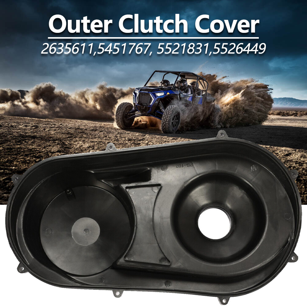 Outer & Inner Clutch Belt Covers for 2014-2023 Polaris RZR XP 1000 / XP 4 1000
