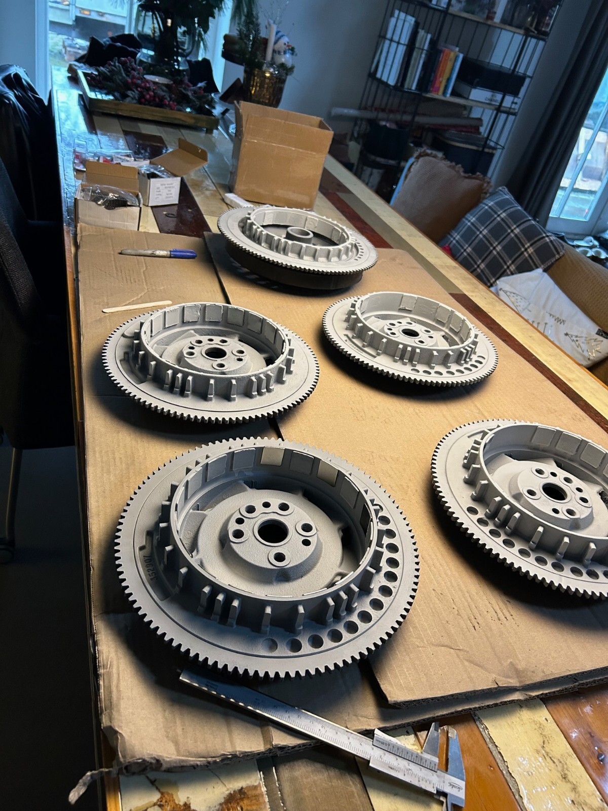 Evinrude ETEC flywheel 6pack Magnet kit 5007033, 5007967, 0586814, 0586966