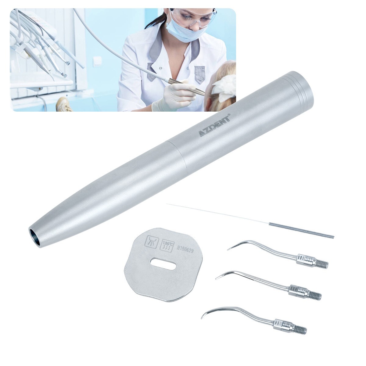 Dental MULTIflex Air Scaler Handpiece Sonic S For KAVO Coupling SJ1 SJ2 SJ3 Tips