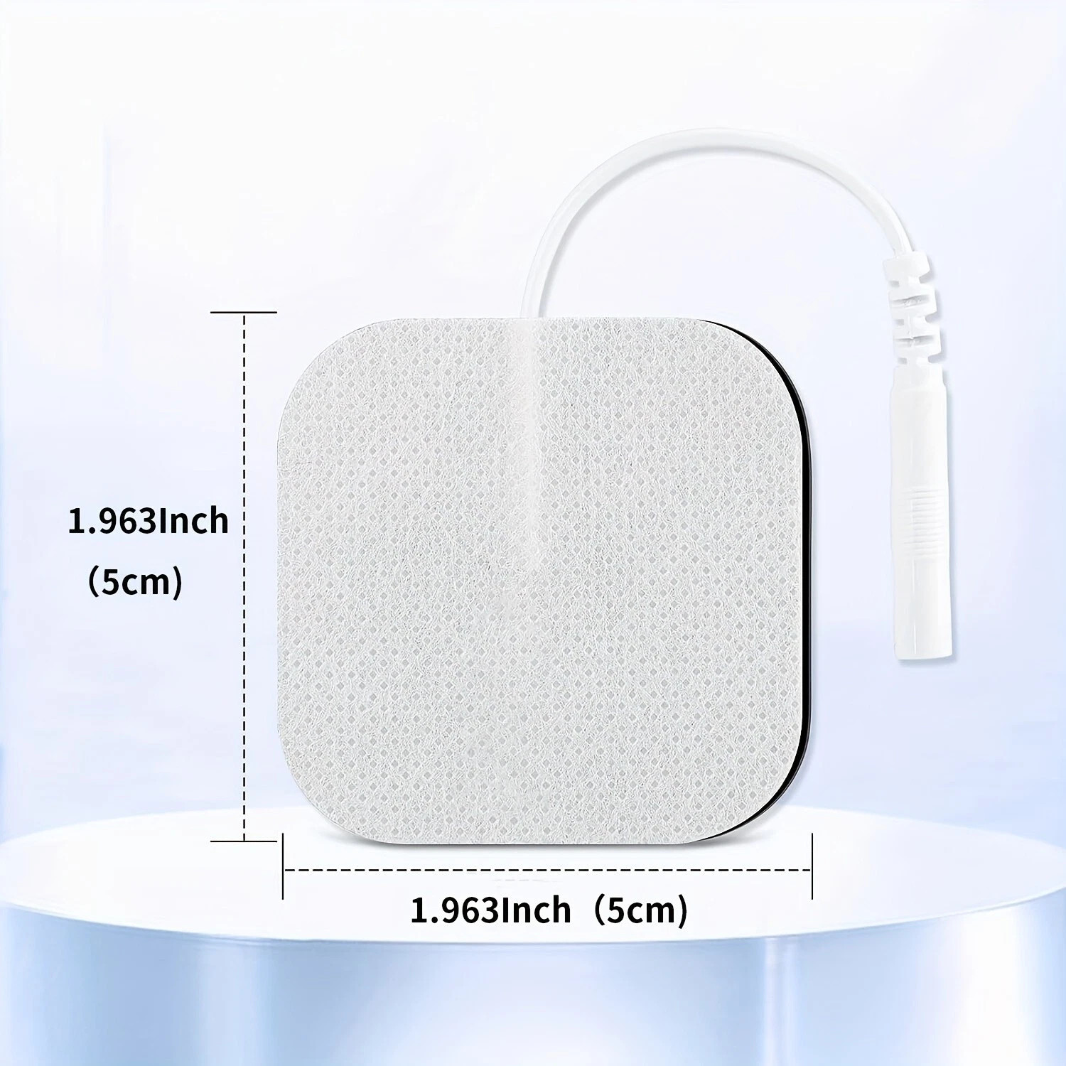 10 Pack -TENS Electrode Pads EMS Muscle Replacement Reusable 2" X 2"