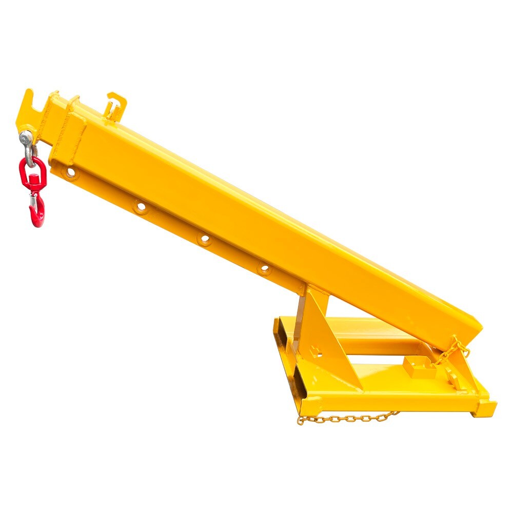 Forklift Jib Boom Crane Industrial Forklift Telescoping Jib Boom 4400Lb Capacity