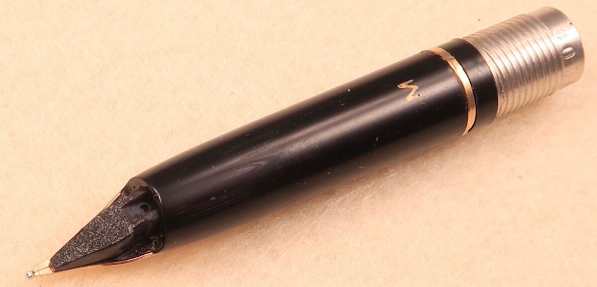 New Old Stock Sheaffer Slim Targa Nib Unit, Std Size, Medium, 14k