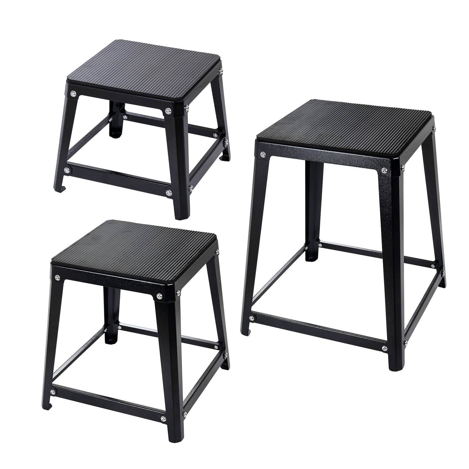 12/18/24/30 Inch Plyometric Jump Box Fitness Exercise Plyo Box Step Cross NEW