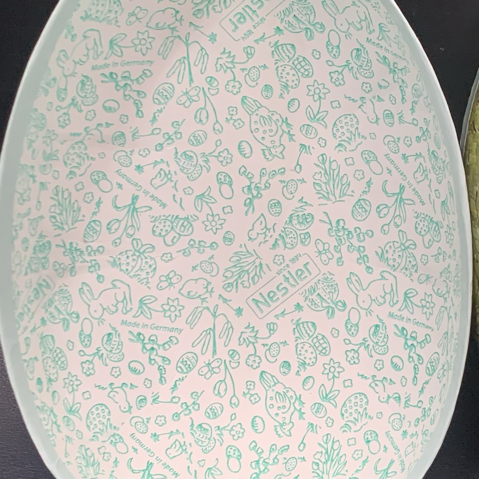 Peter Rabbit 7” Mache Easter Egg Made In Germany For Williams Sonoma 2011