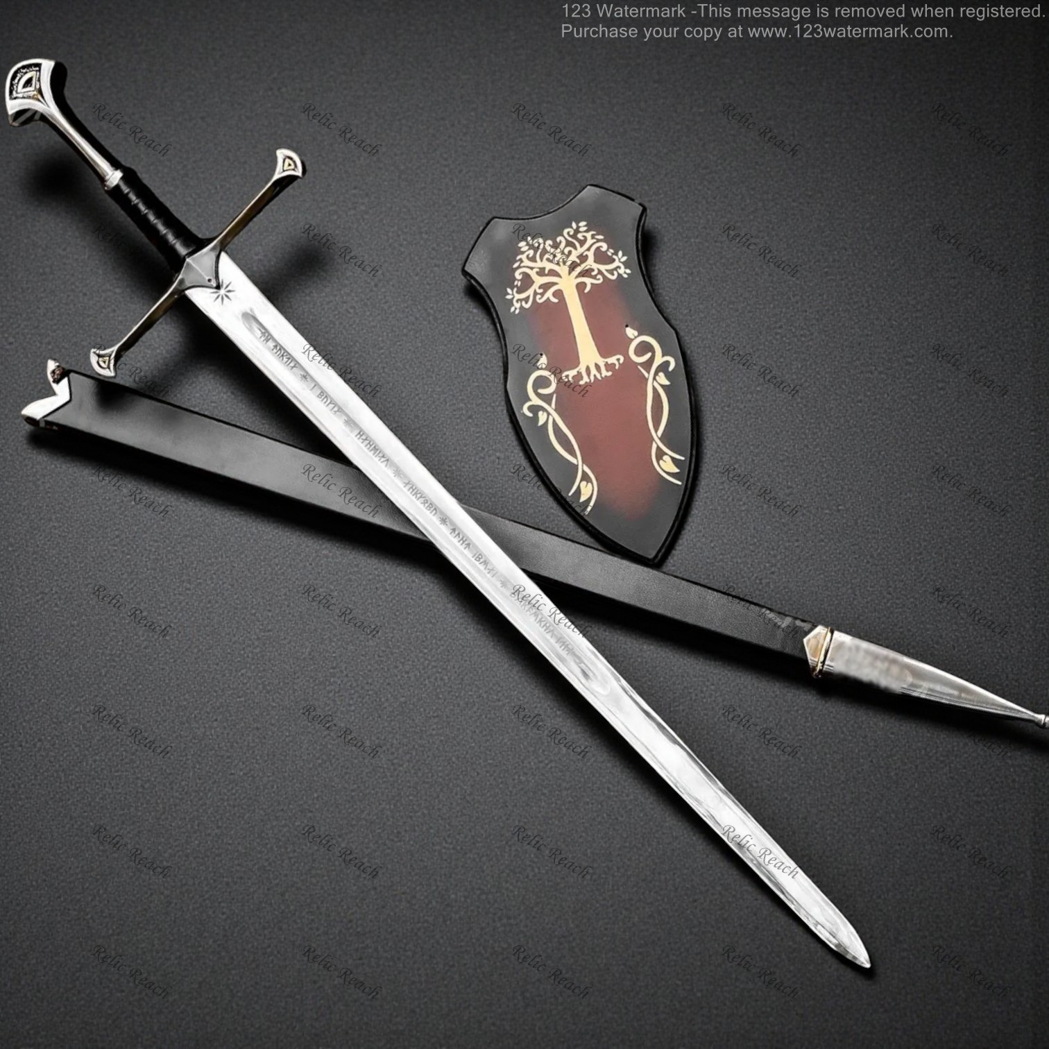 LOTR Narsil Anduril Sword Fantasy Collectibles Beautiful Wall decor Premium Gift