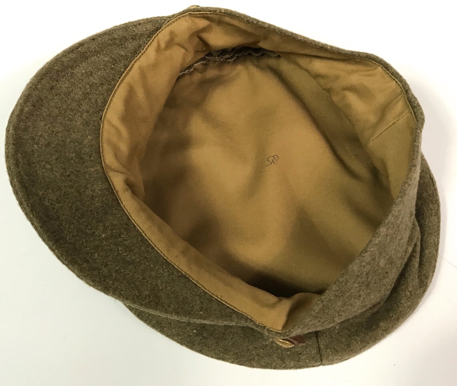 WWI BRITISH M1915 WOOL TRENCH CAP- LARGE