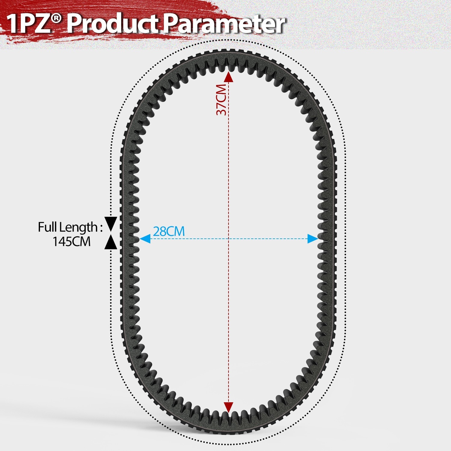 For Ski-Doo Summit Renegade600R Snowmobile Performance Drive Belt OEM 417300551