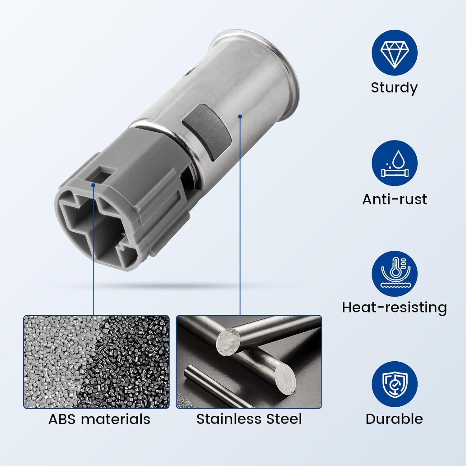 12V Cigarette Lighter Socket & Removal Tool 57450 for Dodge Ram 1500 2500 3500