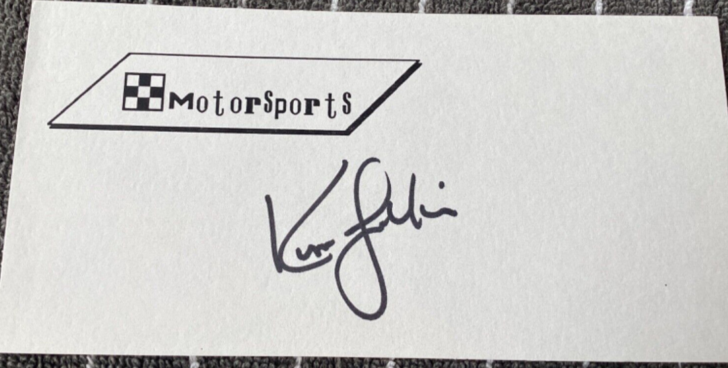 KIM LaHAIE Personally Autographed Signed NHRA DRAG RACING Card FreeShip