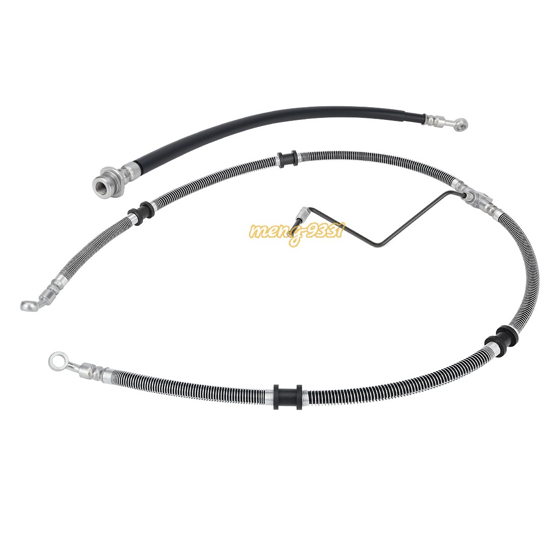 Front Brake Hose Line Pipe Kit for Yamaha Kodiak 400 450 YFM400 YFM450 2003-2006