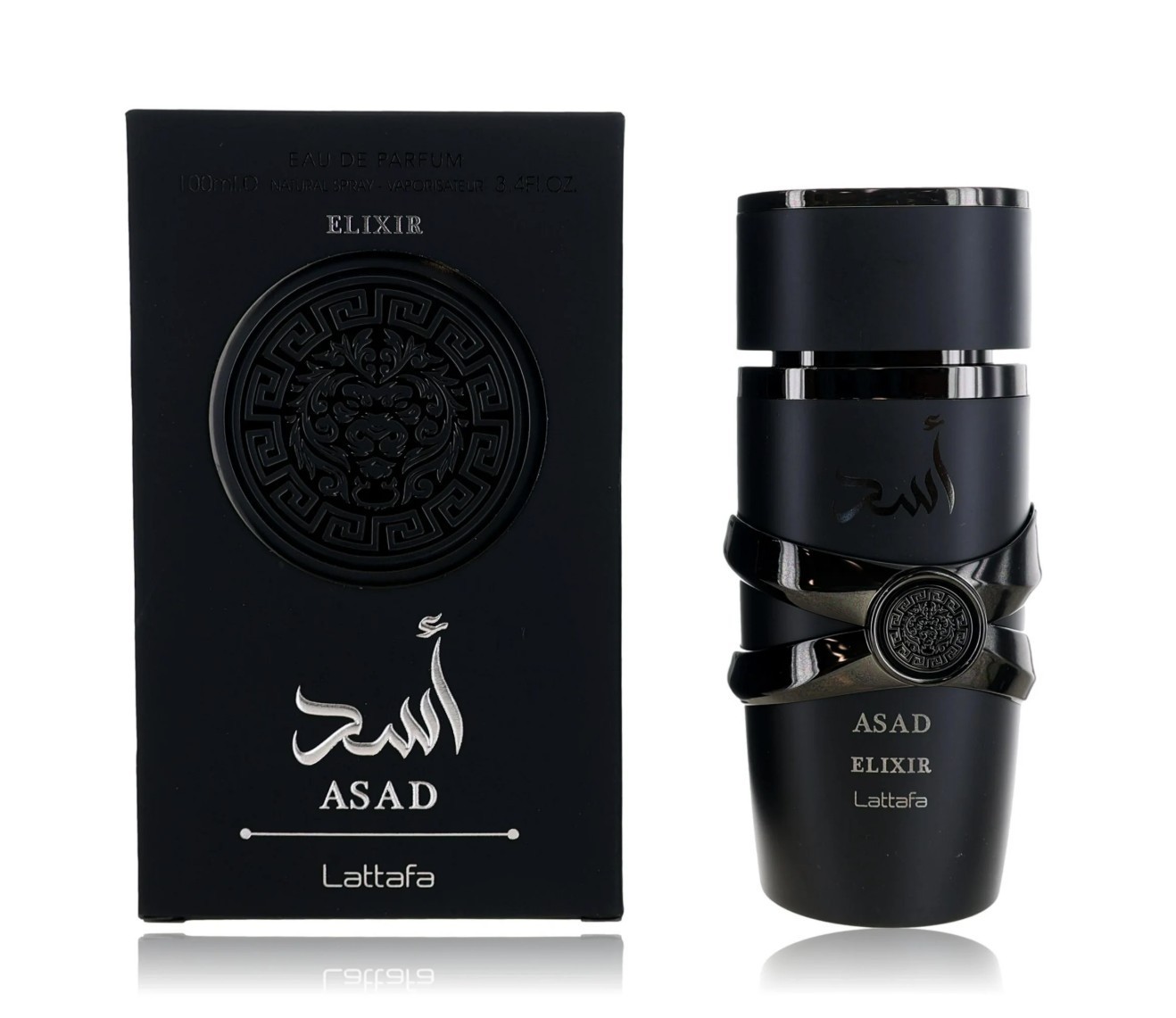 Asad Elixir by Lattafa 3.4 oz Eau De Parfum Spray for Men