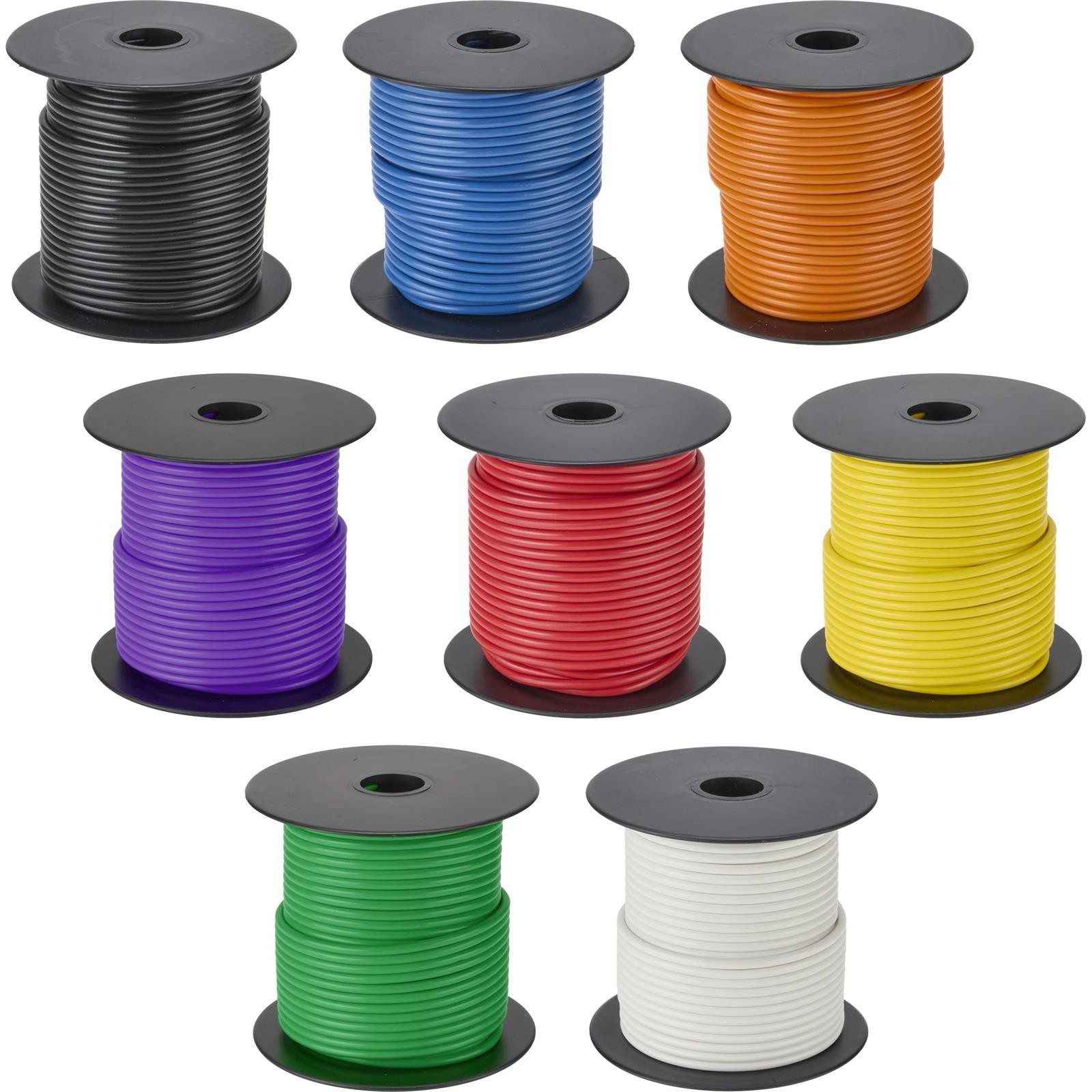 14 Gauge Automotive Primary Wire 100 ft Roll, Yellow