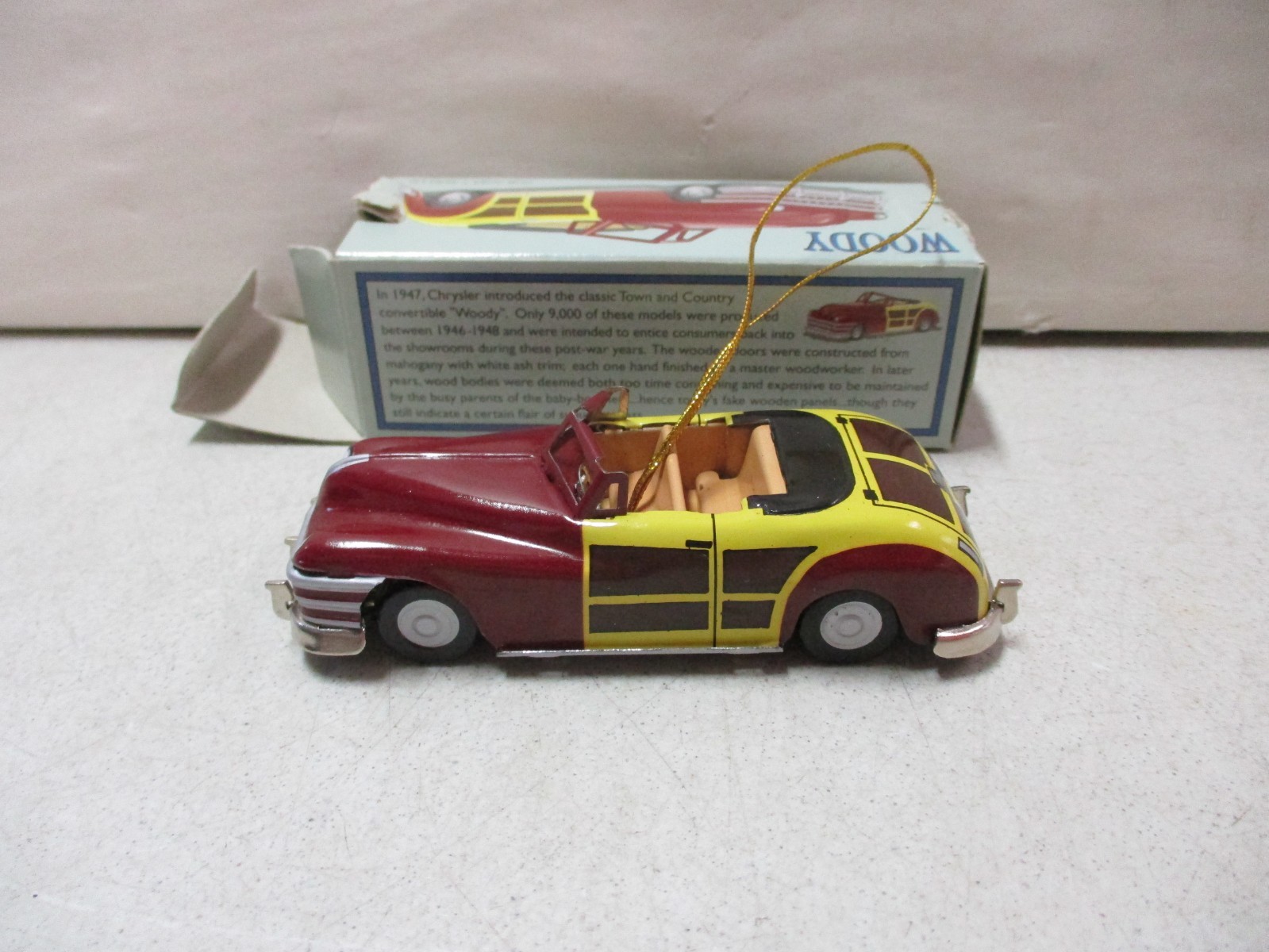 Restoration Hardware Classic Tin Toys Woody Car