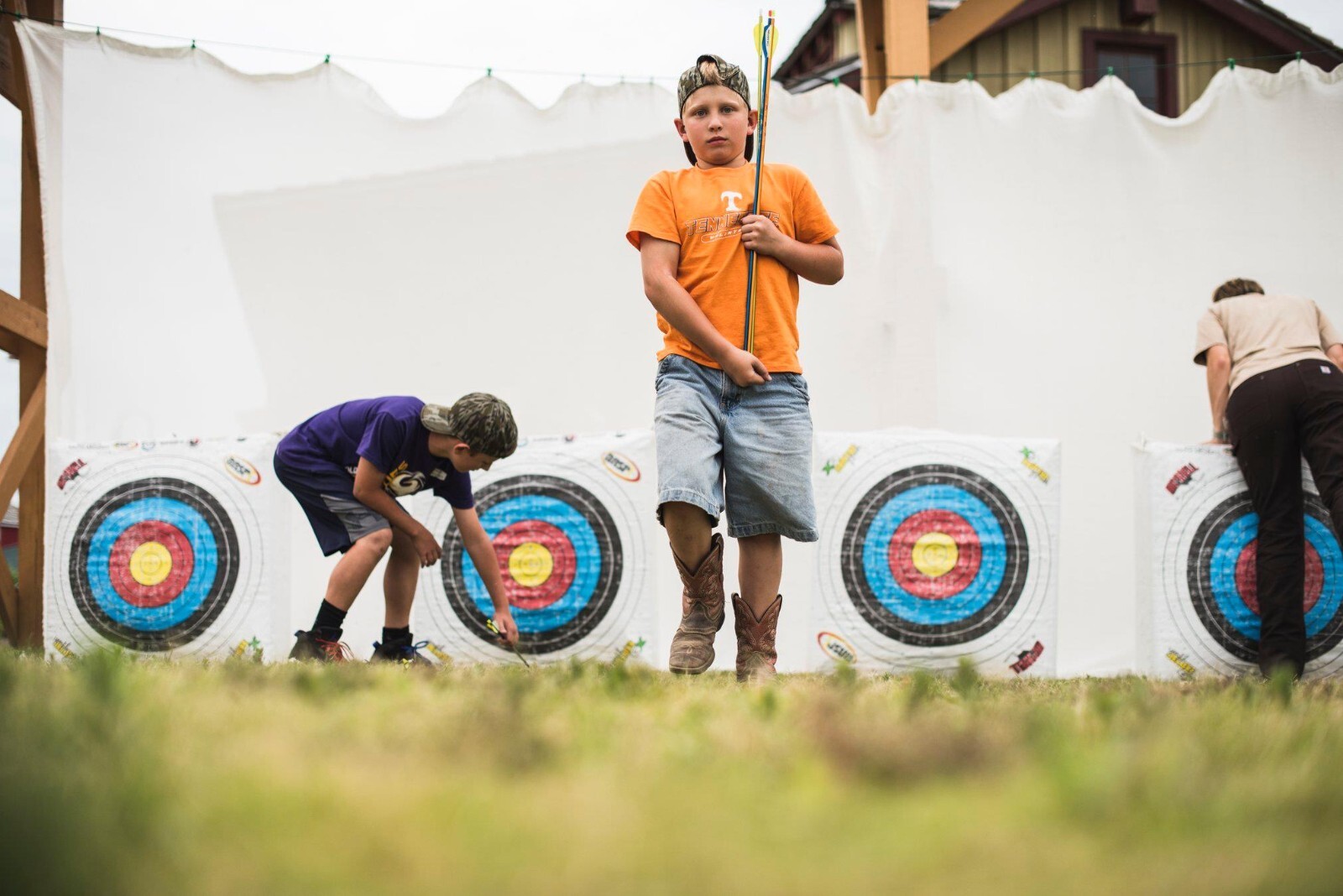 Morrell Youth Archery Target 80cm Face | Built for Youth NASP Practice