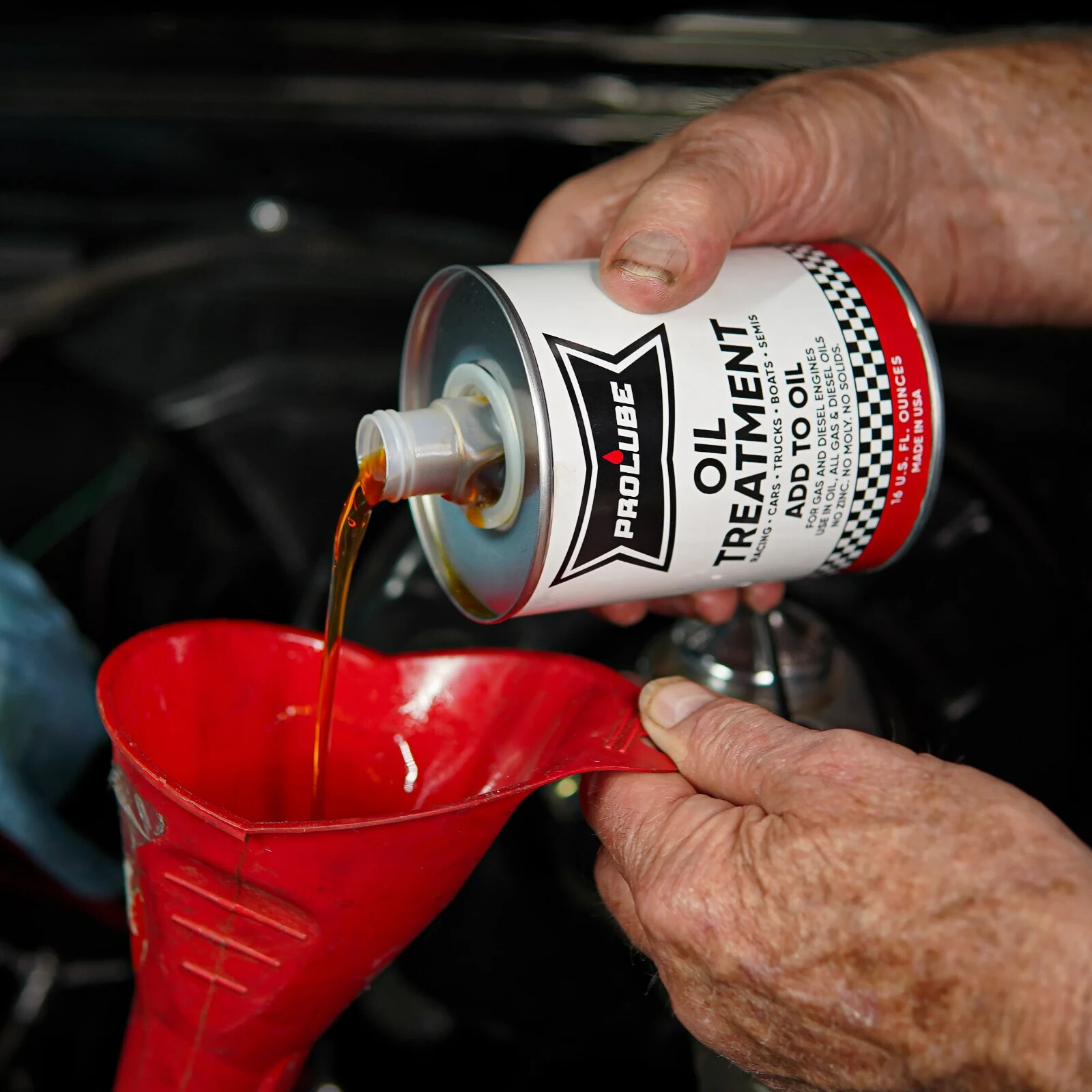 Prolube Oil Treatment 16 OZ, Increases horsepower, lowers operating temperatures