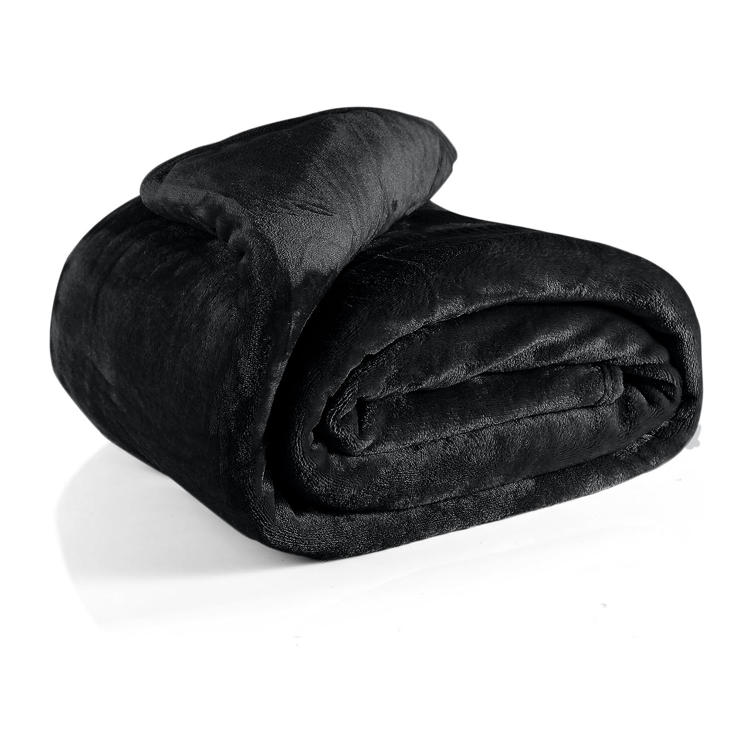 Large Mink Fleece Blanket Soft Light Weight Bed Blankets Throws Twin Queen Size