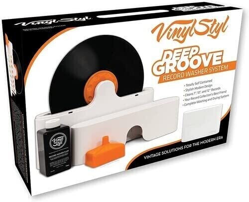 Vinyl Styl® Deep Groove Record Washer System - For 7/10/12 Inch (White) [New Vin