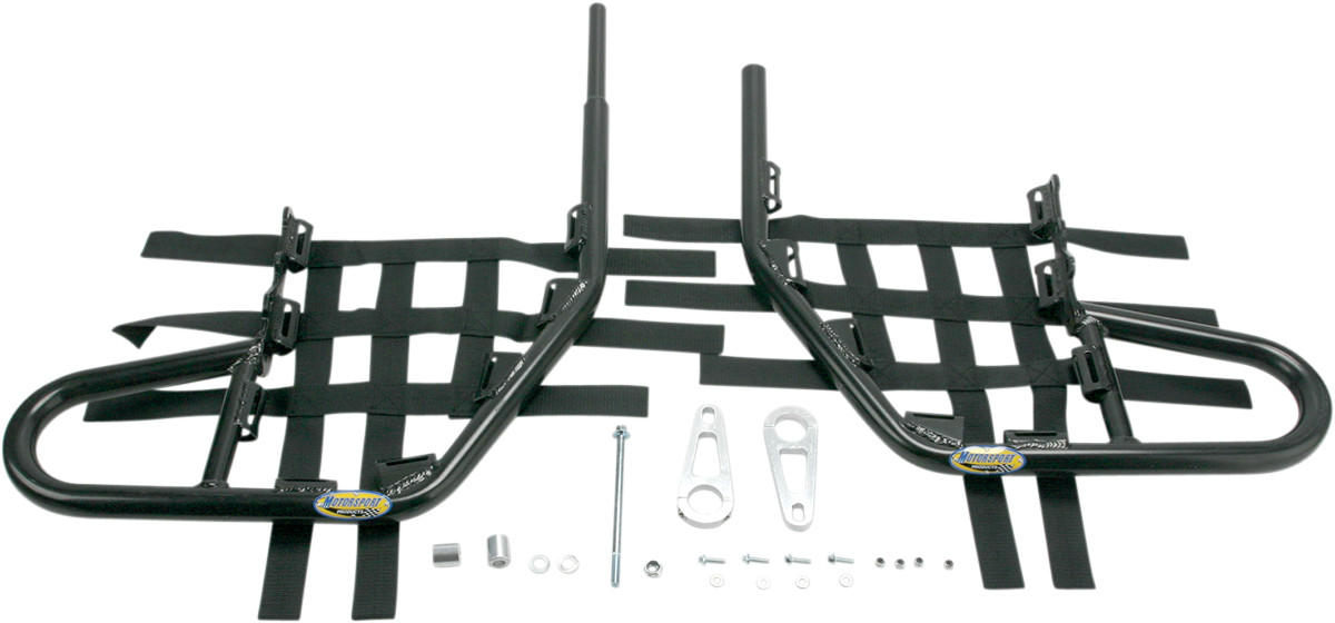 MOTORSPORT PRODUCTS Nerf Bars - For Raptor 660 - Black 81-3212