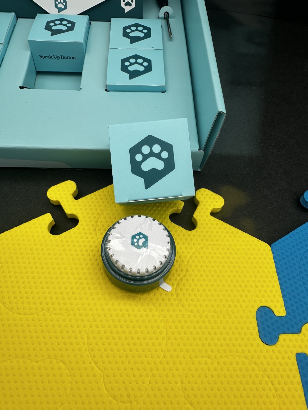 FluentPet Get Started Kit – 6 Buttons + 3 Tiles – Used in Excellent condition