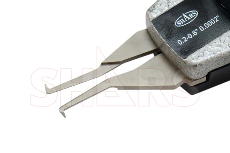 Shars .2 - .6" 5 - 15 MM INTERNAL DIGITAL CALIPER GAGE .0005" P]