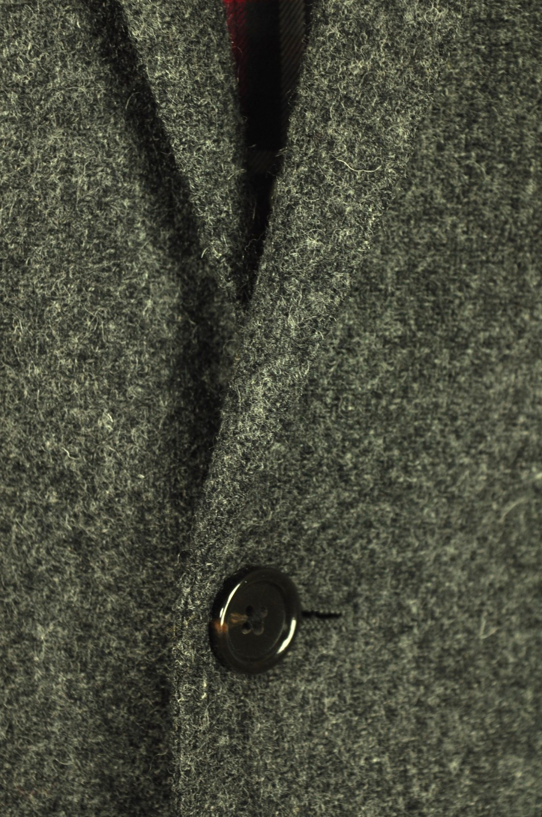 J. Crew Ludlow Moon British Wool Tweed Charcoal Gray Sport Coat 40 Long