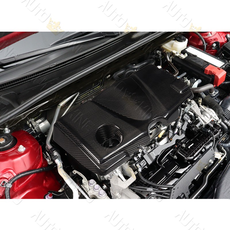 FIT 18-20 TOYOTA CAMRY LIGHT-WEIGHT REAL CARBON FIBER ENGINE TOP COVER KIT