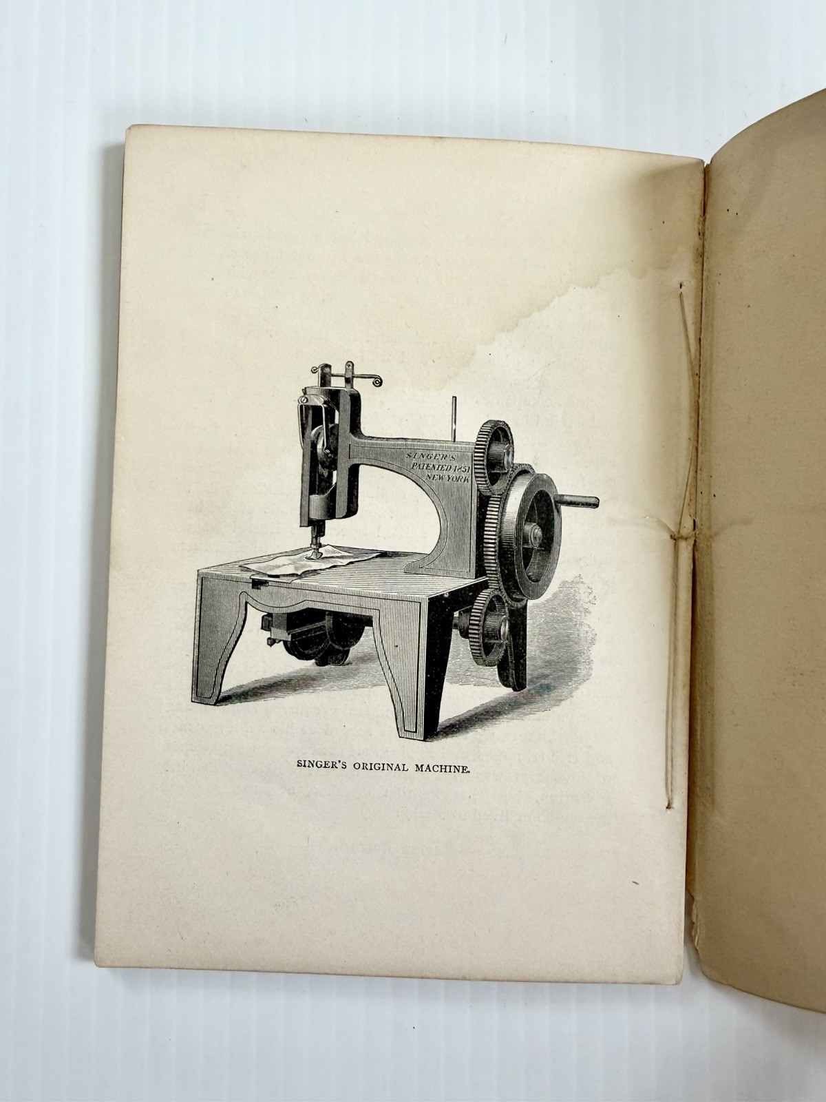 Genius Rewarded Or the Story Of The Sewing Machine SINGER Book 1880 John Scott