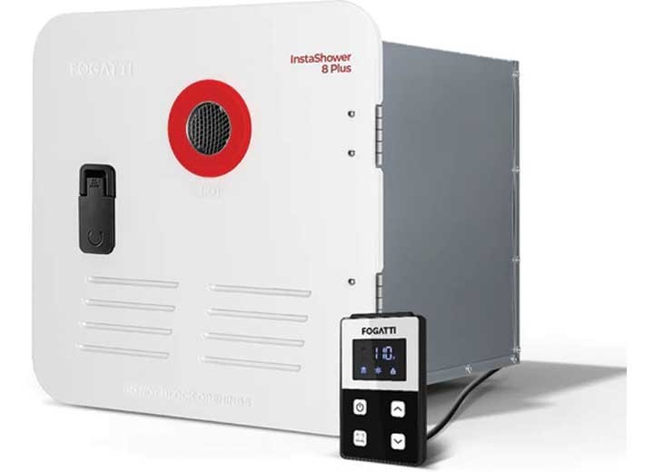 Fogatti InstaShower 8 Plus RV Tankless Water Heater 55000 BTU Staged Combustion