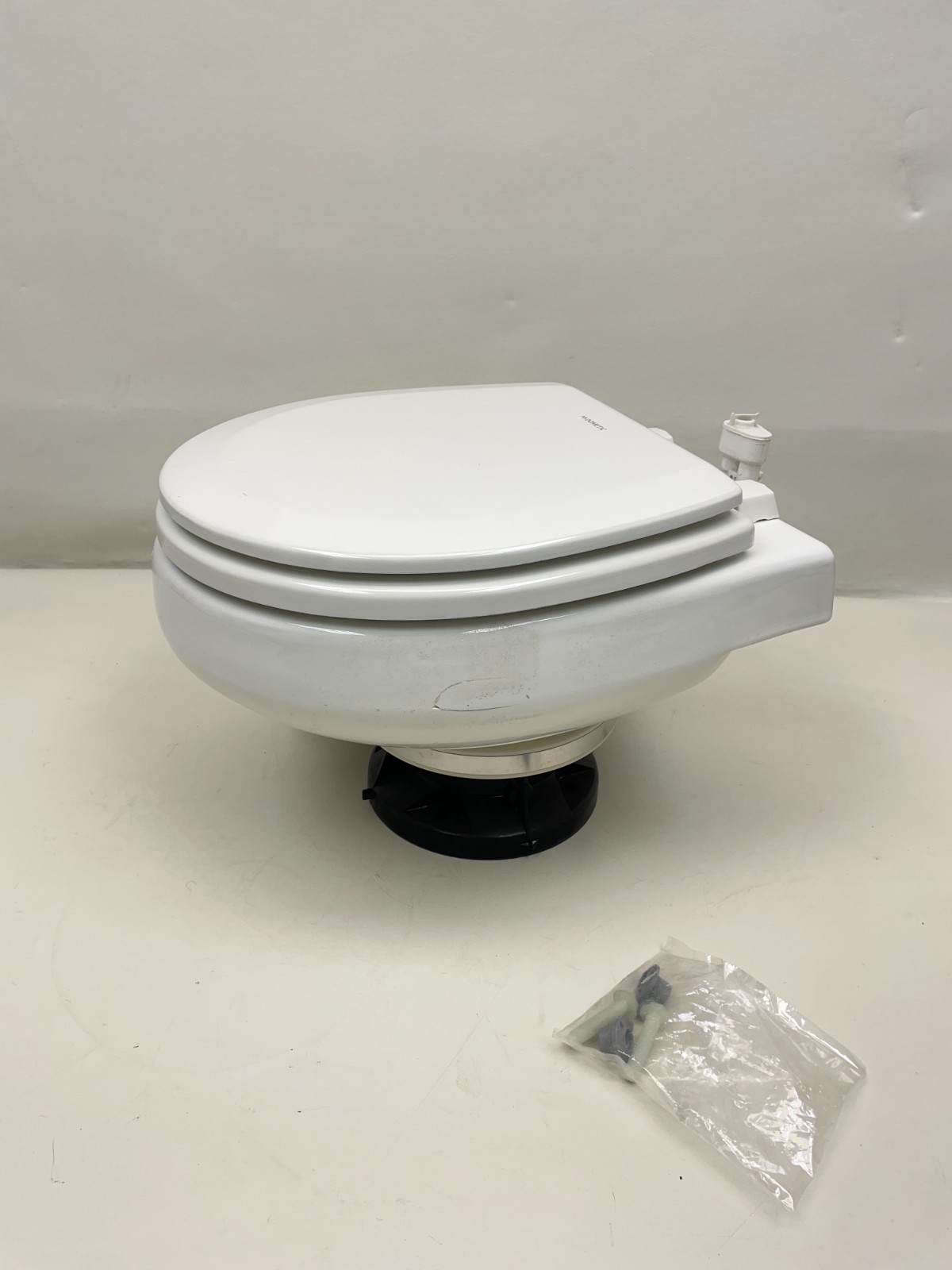 DOMETIC 312371101 SEALAND 711-M28 WHITE 700 SERIES GRAVITY DISCHARGE TOILET RV