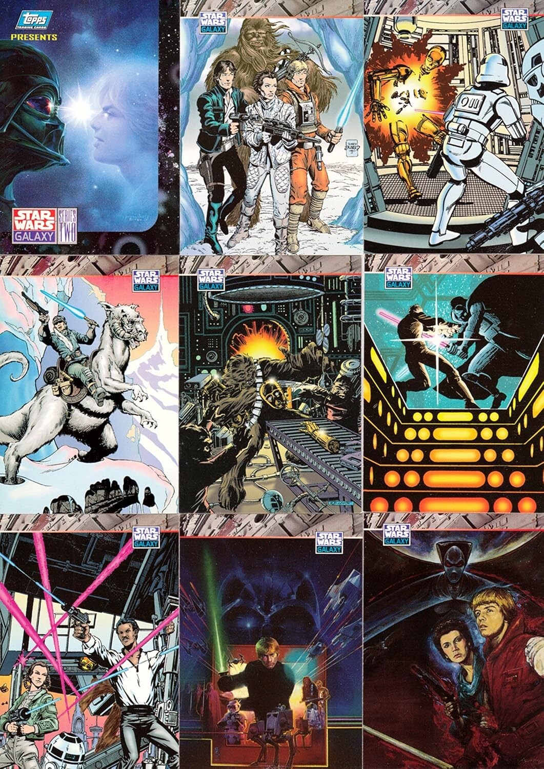 Star Wars Galaxy Series 2 Trading Cards (1994) Complete Your Collection 141-275