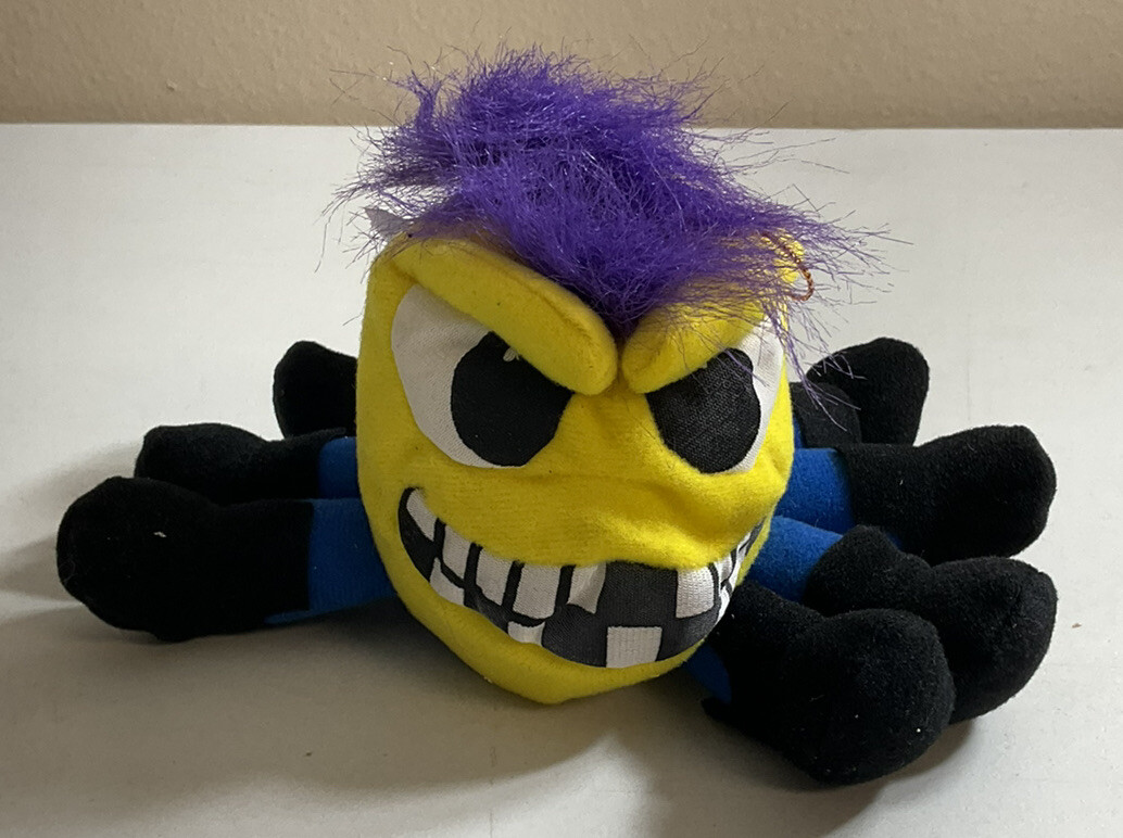 NWT Meanies Beanie Babies Otis The Octopunk Punk Rocker Octopus Plush Series 1