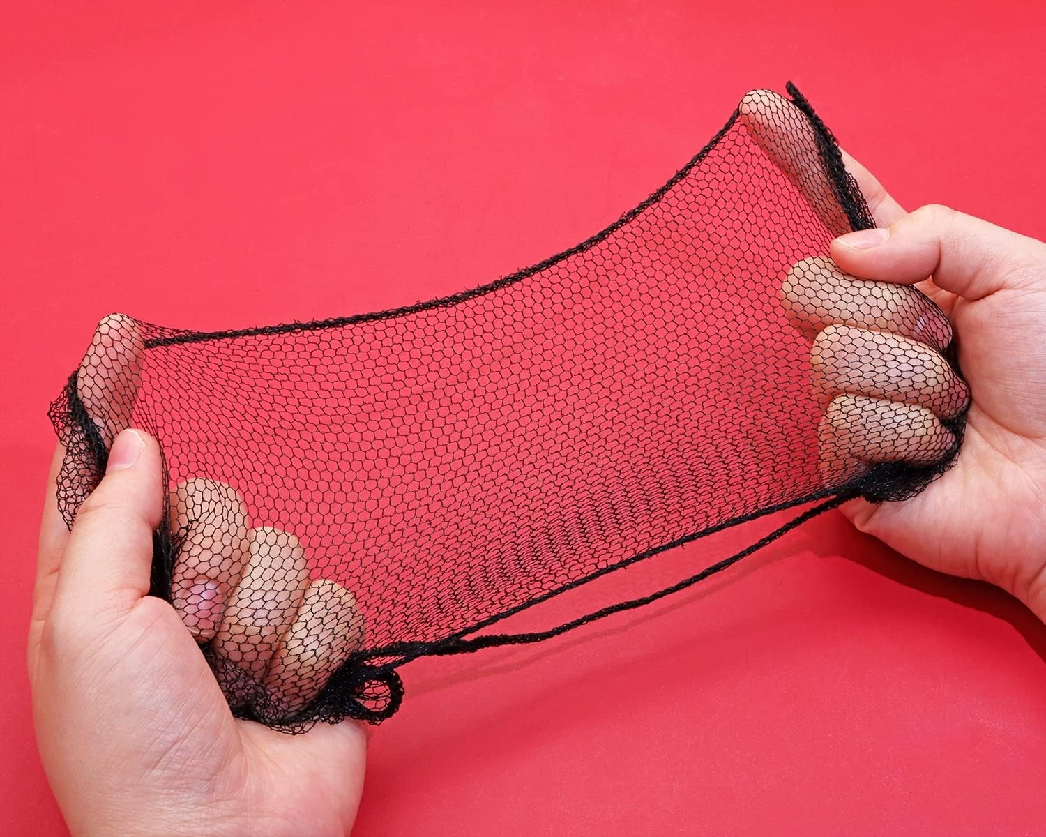 ONLYKXY 50pcs Black Nylon Beard Cover Protector Net, New