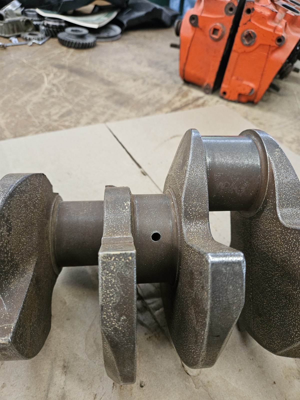 1969 1970 OEM Ford 428 CJ 1UB Cobra Jet Crankshaft 1UB Crank, STANDARD MAIN/ROD