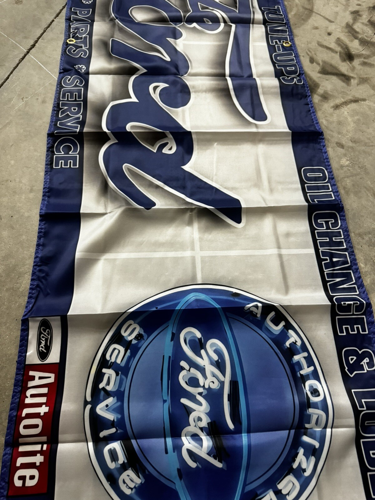 🚙 FORD MOTORCRAFT SALES DEALER SIGN BANNER 2x8ft