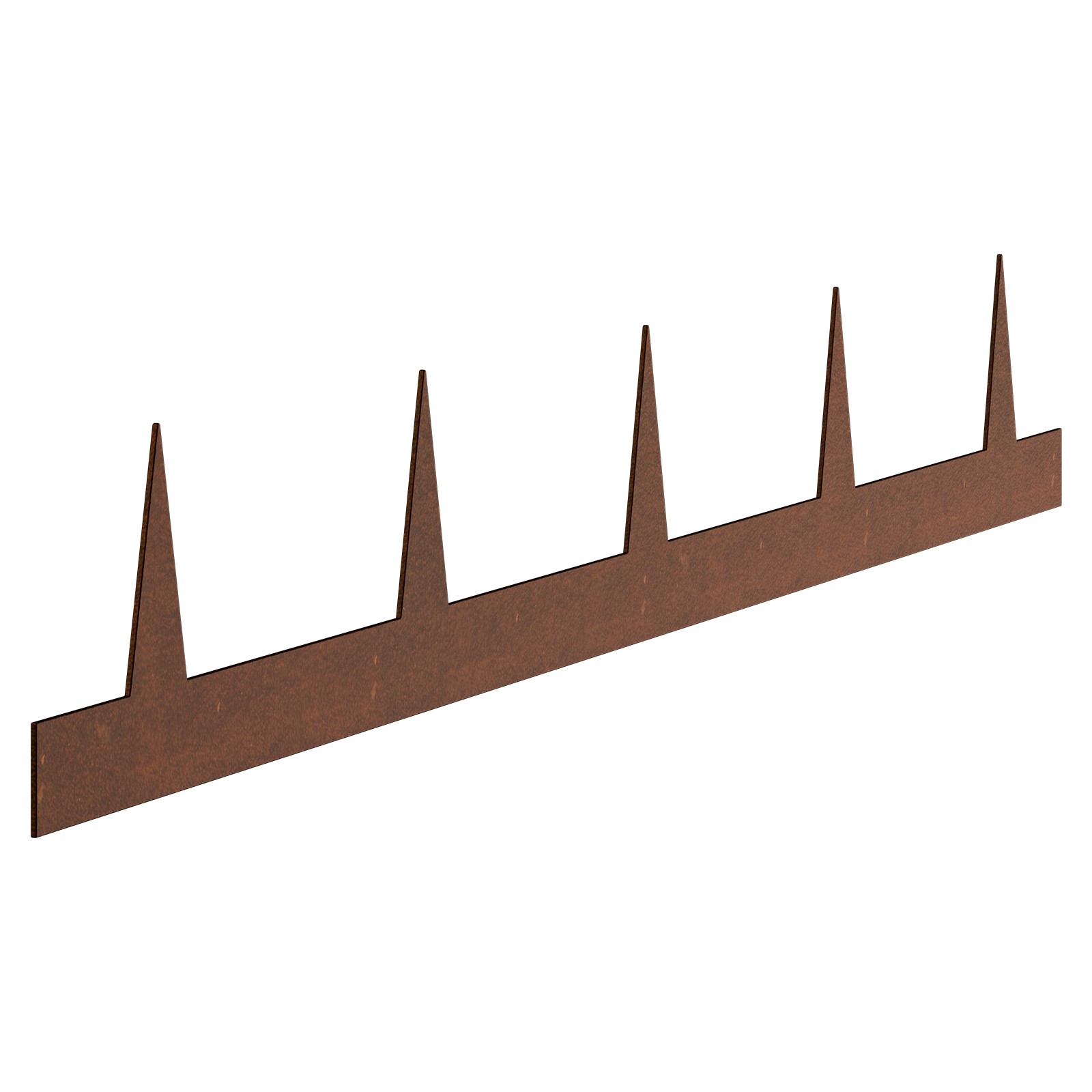 Steel Landscape Edging 10 Packs 40x4.5in Weather-Resistant Garden Edging