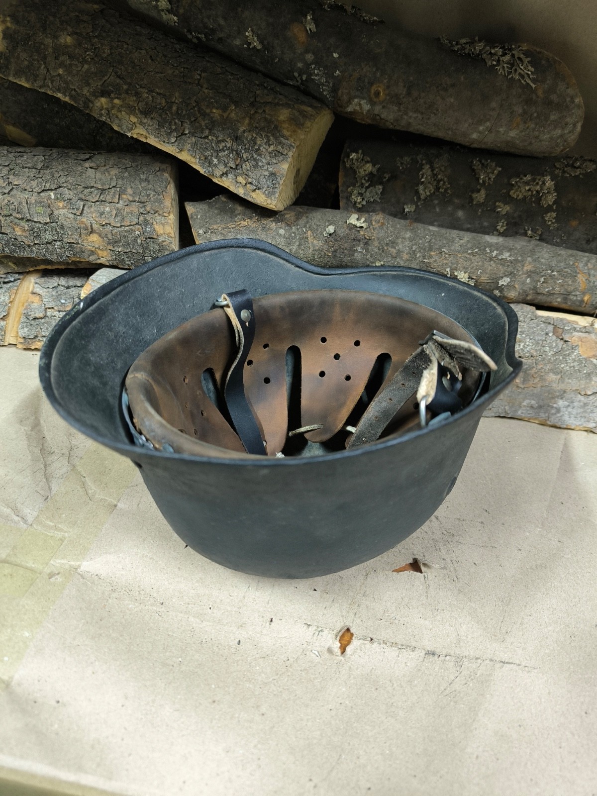 Helmet german original nice helmet M35 original WW2 WWII size 64