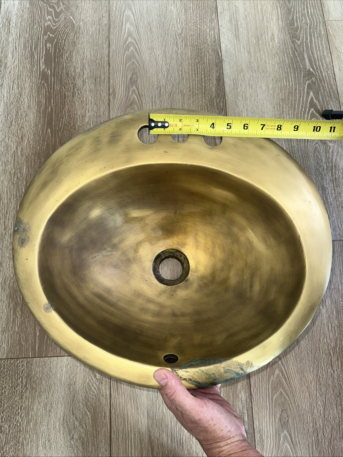 Vintage Brass Bathroom Sink*