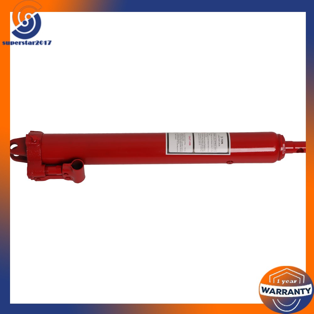 3 Ton Long Manual Hydraulic Jack Single Pump Engine Lift Cherry Picker