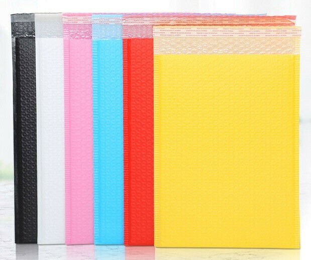ANY SIZE POLY BUBBLE MAILERS SHIPPING MAILING PADDED BAGS ENVELOPES COLOR