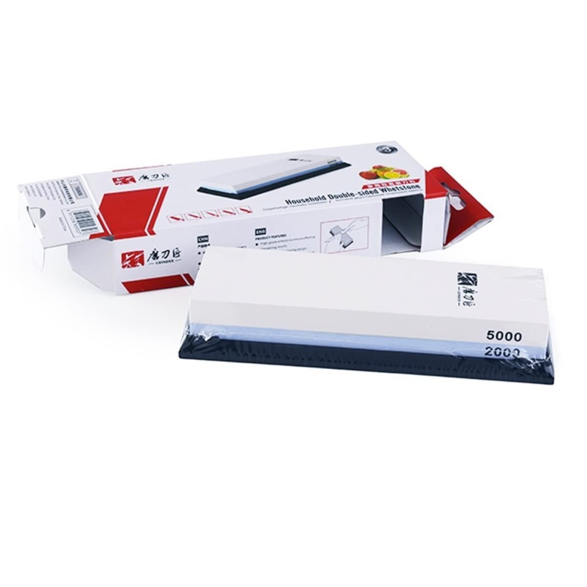 TAIDEA 2000/5000 Grit Dual Knife Sharpening Whetstone Stone for Razor Edge