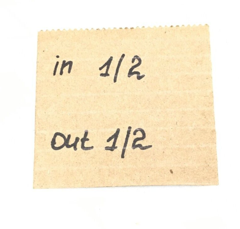 White Rodgers 36E22 202 Gas Valve Carrier B12826-14 used in and out 1/2" #G511