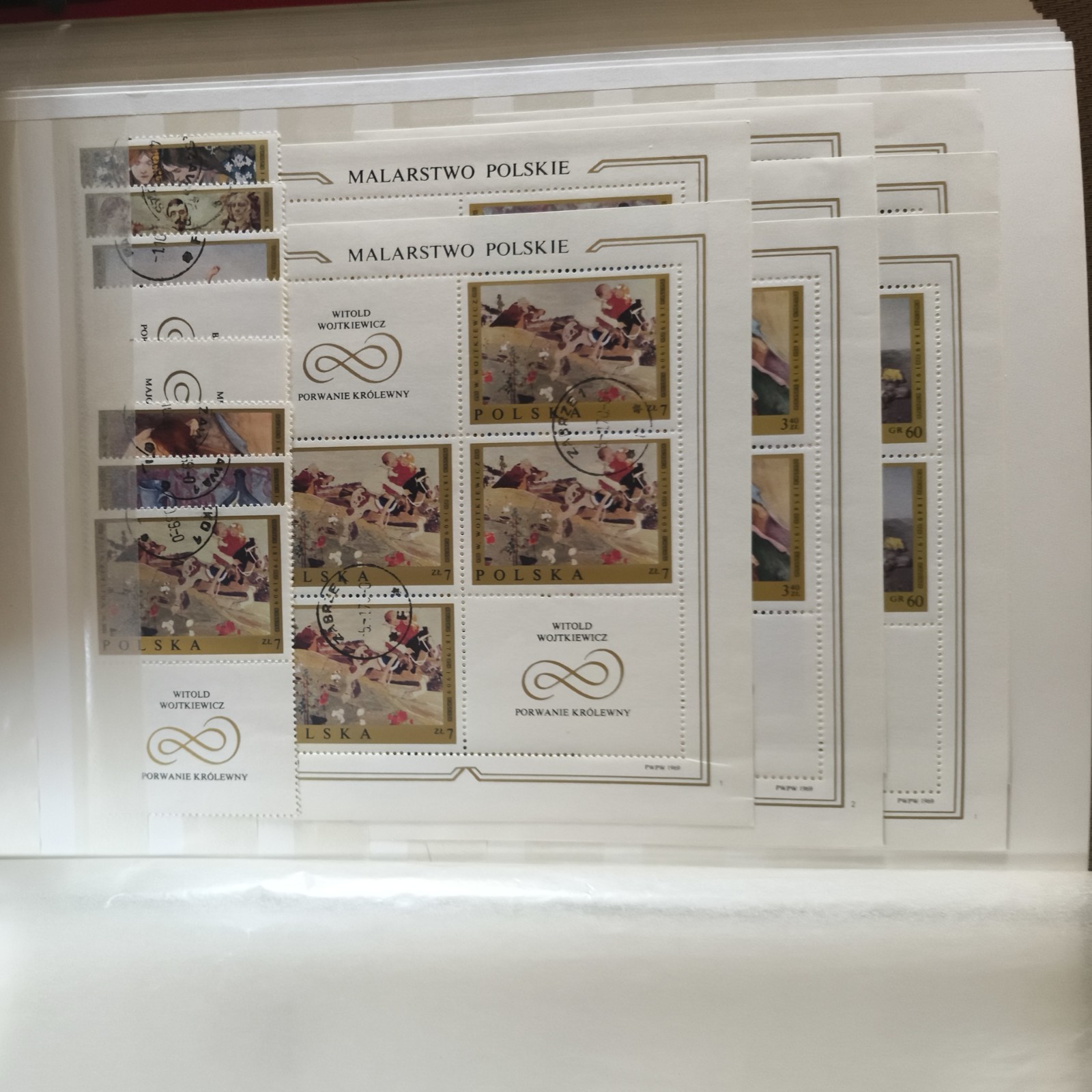 COLLECTION OF POLAND POLISH POLSKA STAMPS, GG