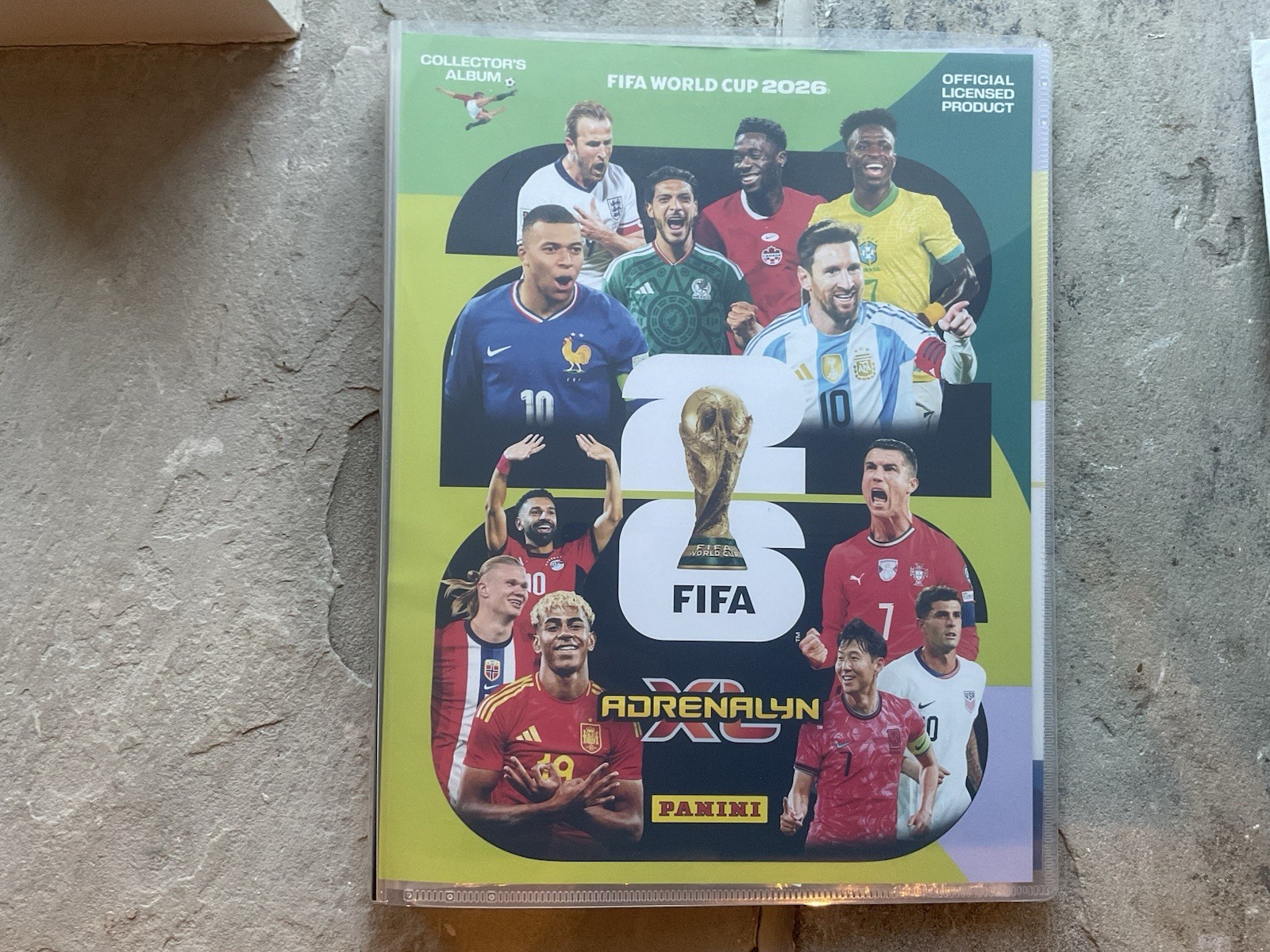 Panini World Cup 2026 Adrenalyn XL  Binder ONLY Unsealed No Cards .