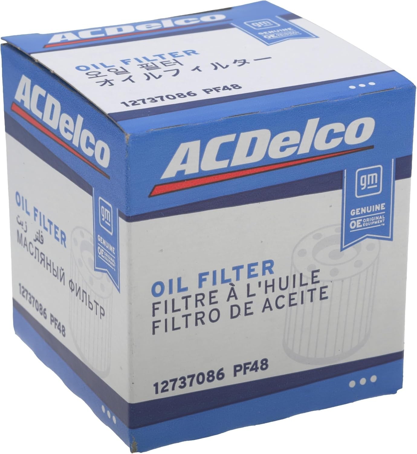 ACDelco GM Original Equipment PF48 12737086 Oil Filter