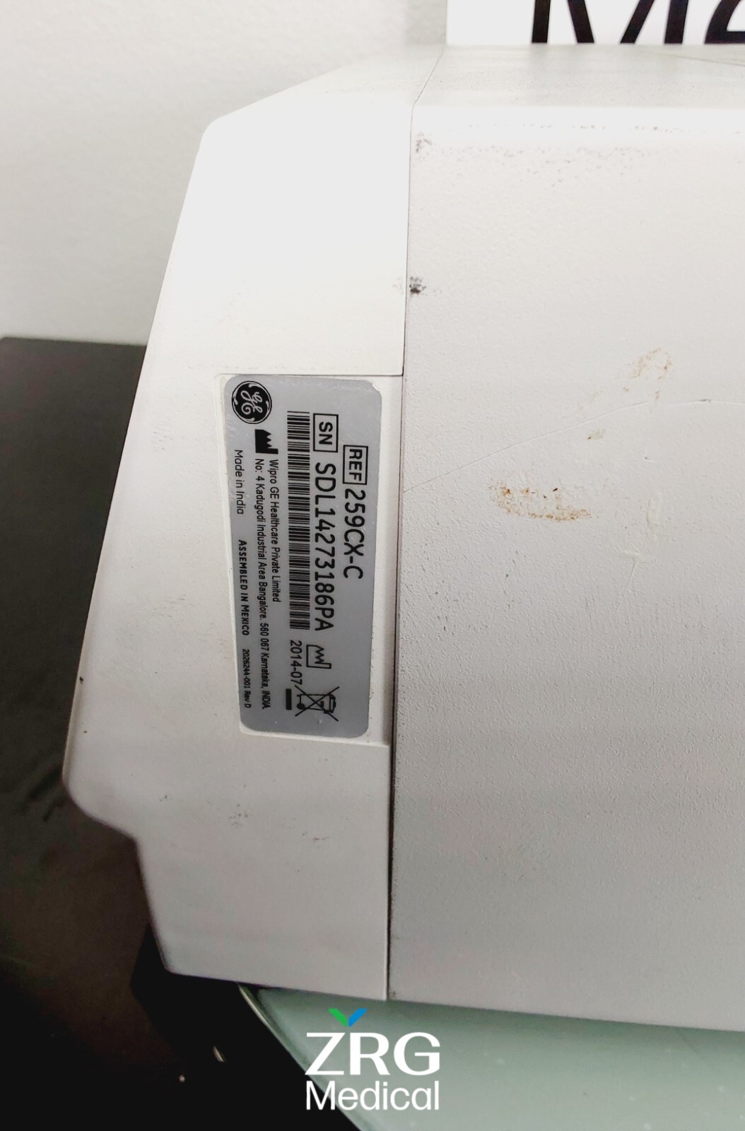 GE Healthcare Corometrics 250 Series Model 259CX-C Fetal Monitor